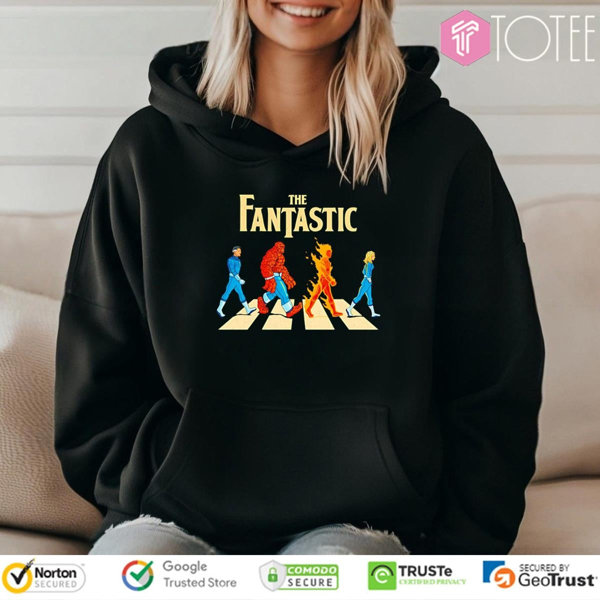 The Fantastic Four Characters Abbey Road Marvel 2025 T-shirt