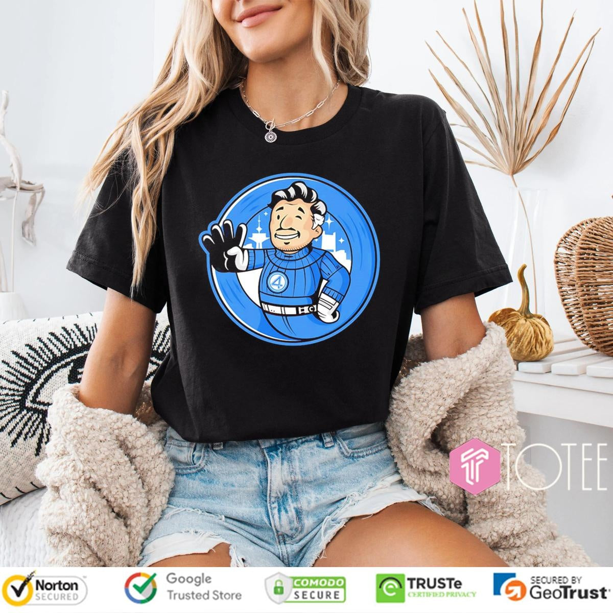 The Fantastic Four First Steps Reed Richards Mr. Fantastic T-shirt