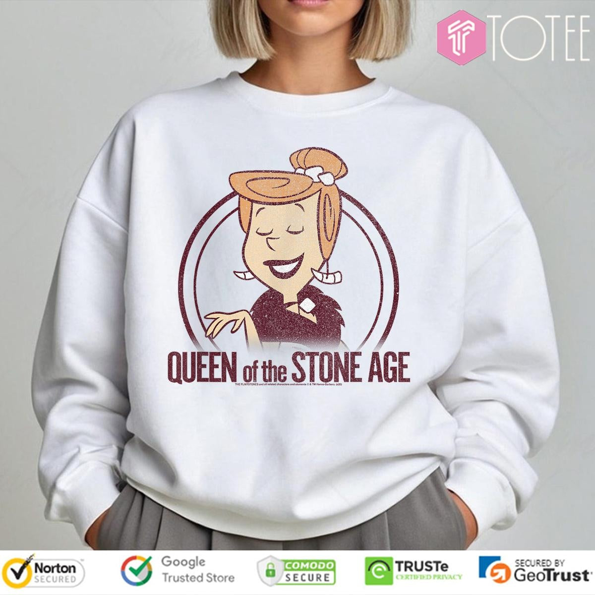 The Flintstones Wilma Queen Of The Stone Age sweatshirt