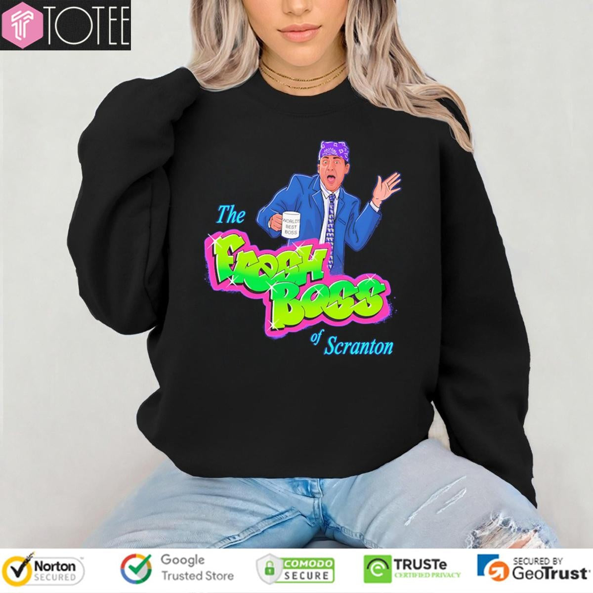 The Fresh Boss Of Scranton Prison Mike The Fresh Prince Of Bel-Air T-shirt