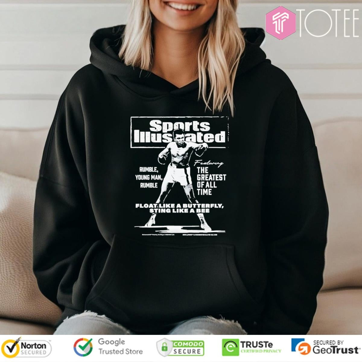 The Great Of All Time Float Like A Butterfly Sting Like A Bee Muhammad Ali T-shirt