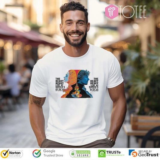 The Heavy Heavy Live At Garcias Concert 2025 T-shirt