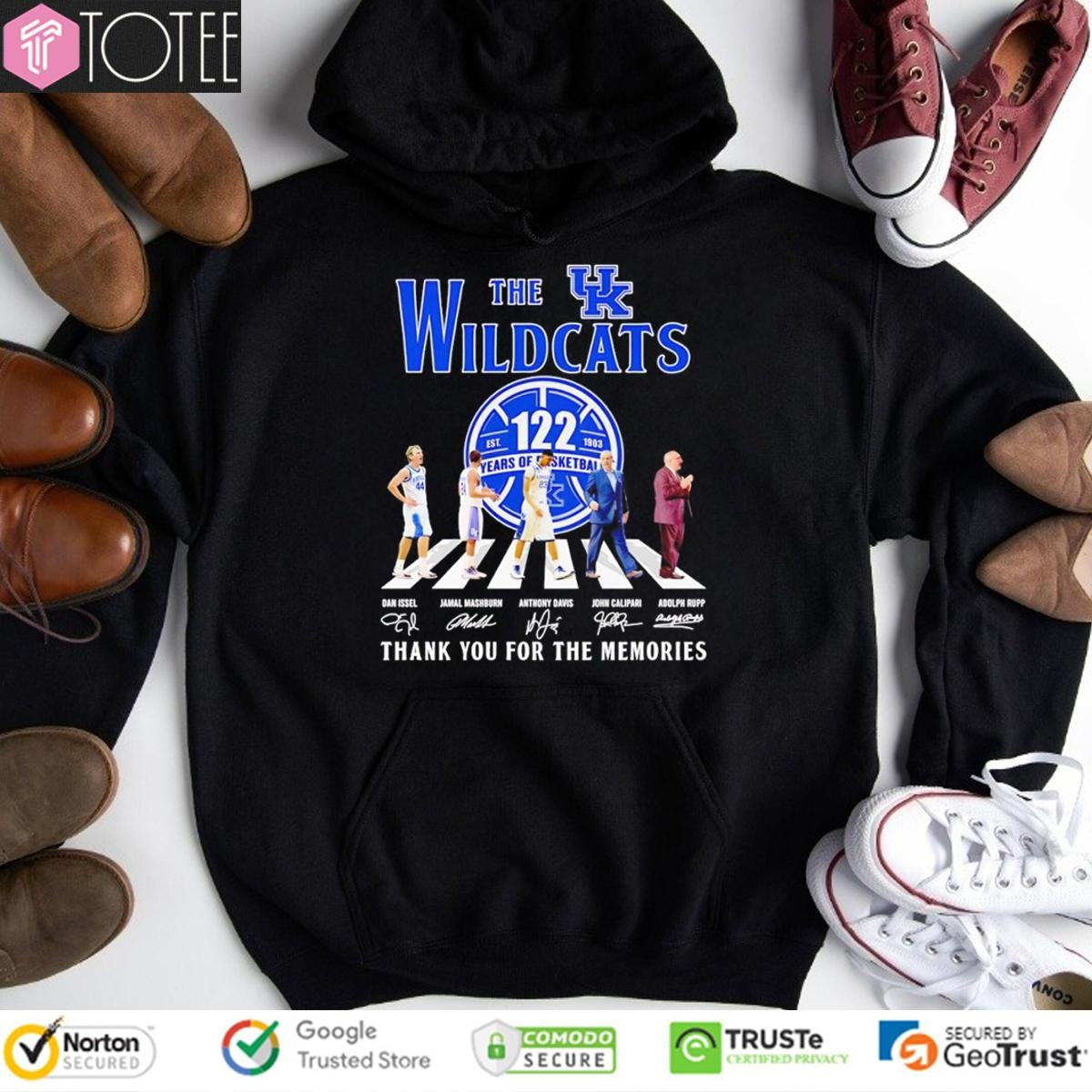 The Kentucky Wildcats Abbey Road Signatures T-shirt