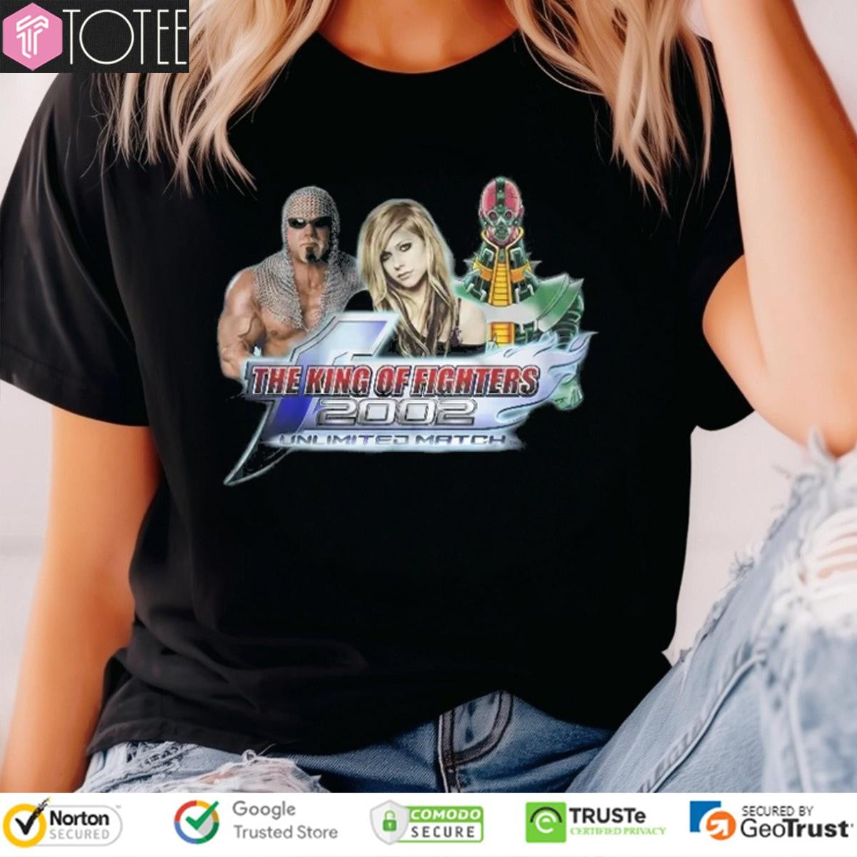 The King Of Fighters 2002 Unlimited Match Scott Steiner Avril Lavigne Jinzo T-shirt
