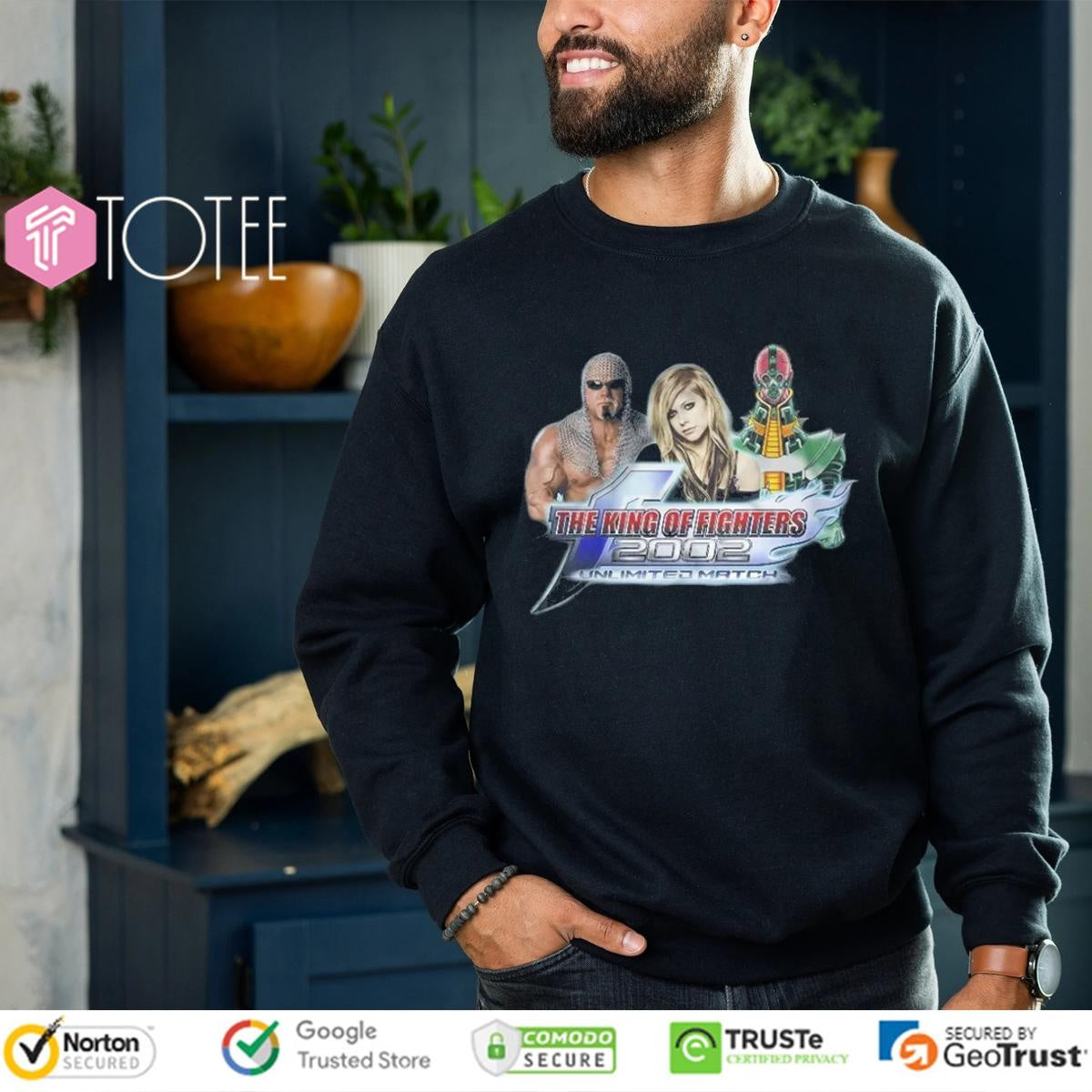 The King Of Fighters 2002 Unlimited Match Scott Steiner Avril Lavigne Jinzo T-shirt