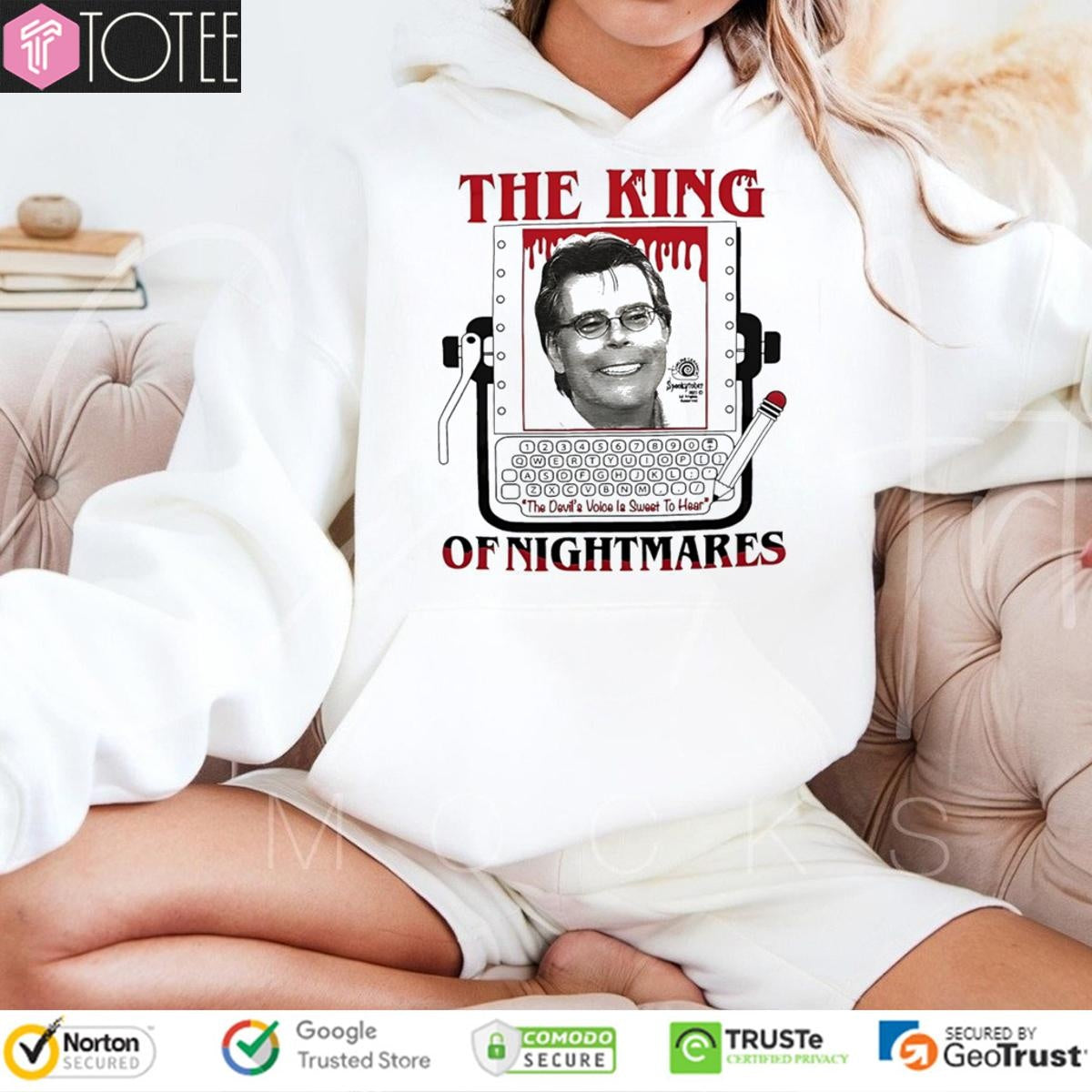 The King Of Nightmares Stephen King T-shirt