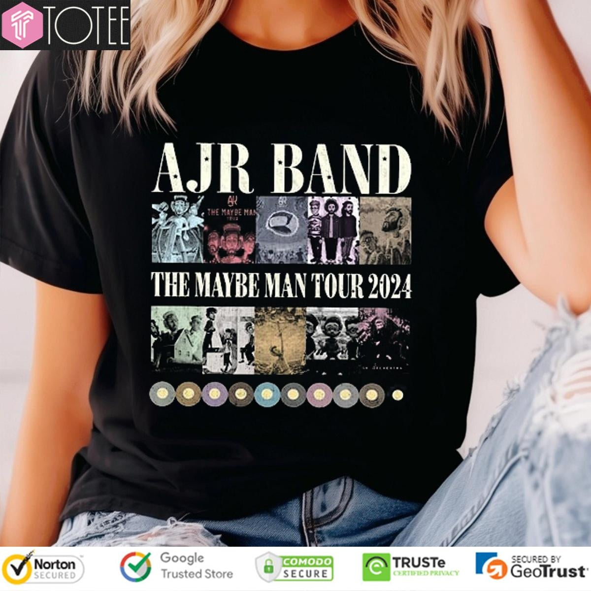 The Maybe Man Tour Ajr Band Concert 2024 T-shirt