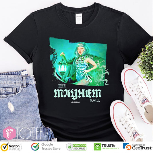 The Mayhem Ball Lady Gaga Graphic Bootleg T-shirt