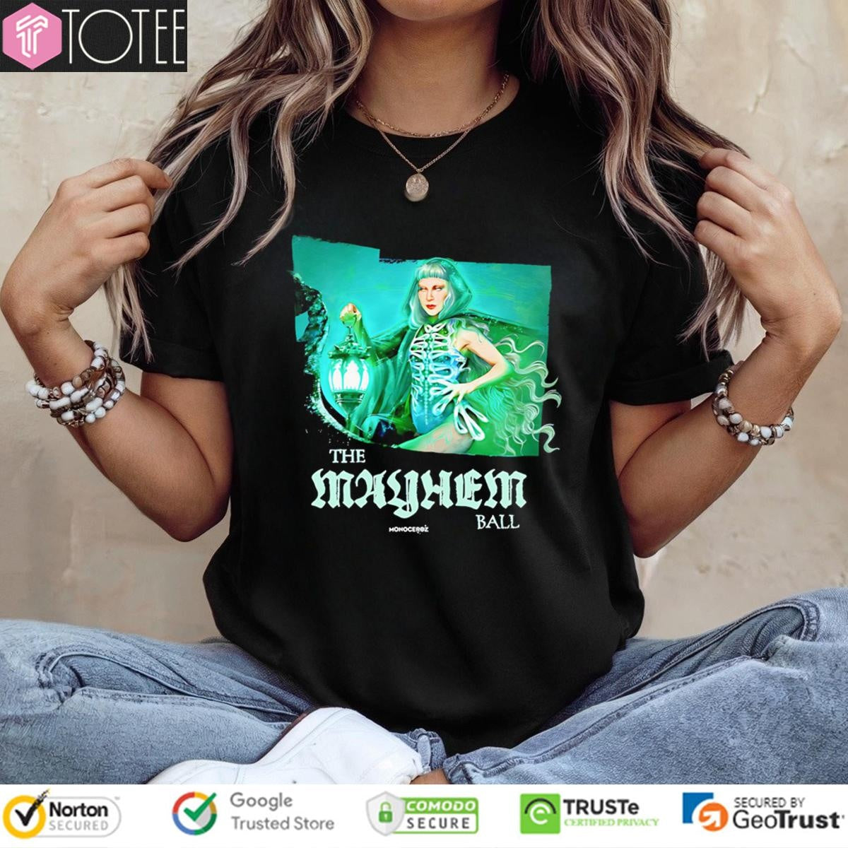 The Mayhem Ball Lady Gaga Graphic Bootleg T-shirt