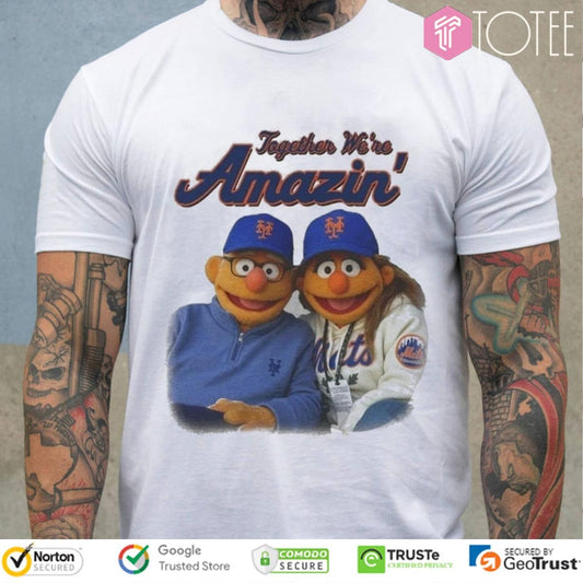 The Muppets Together Were Amazing New York Mets Baseball T-shirt