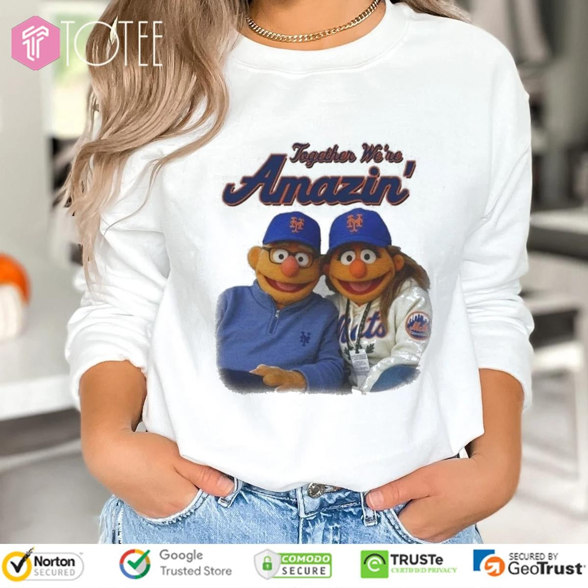 The Muppets Together Were Amazing New York Mets Baseball T-shirt