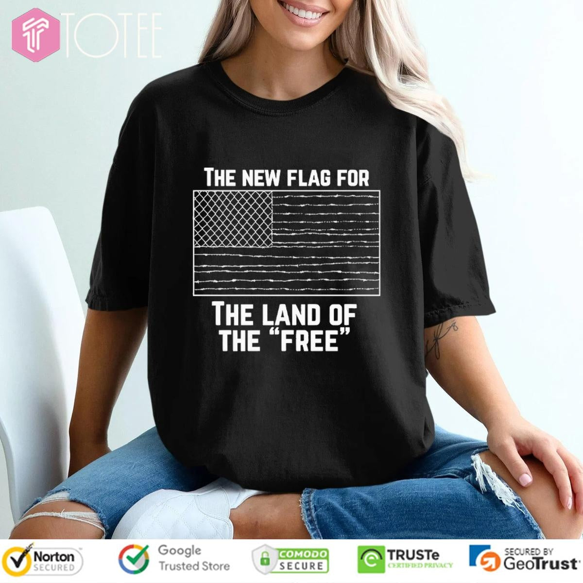 The New Flag For The Land Of The Free T-shirt