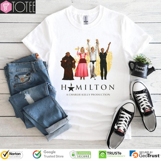 The Nightman Cometh Hamilton A Charlie Kelly Production T-shirt