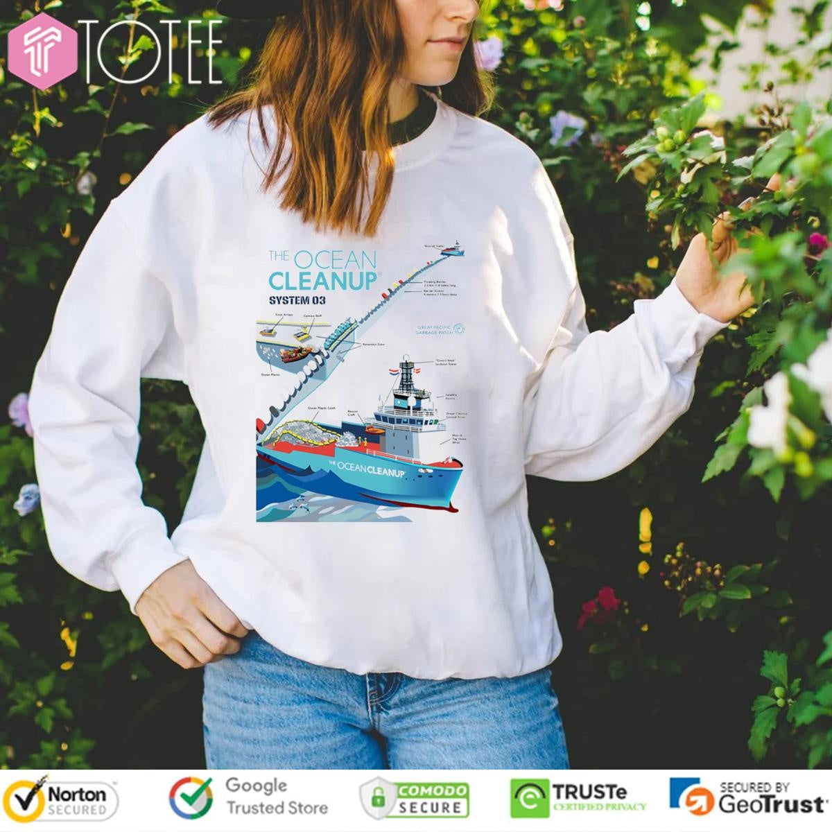 The Ocean Cleanup System 03 T-shirt