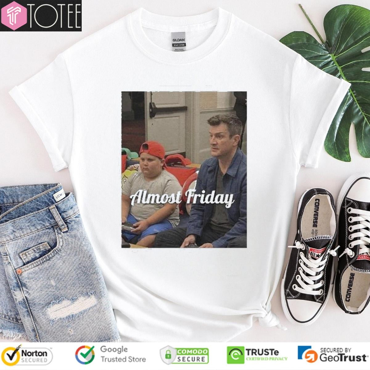 The Rizzler Video Game Almost Friday T-shirt