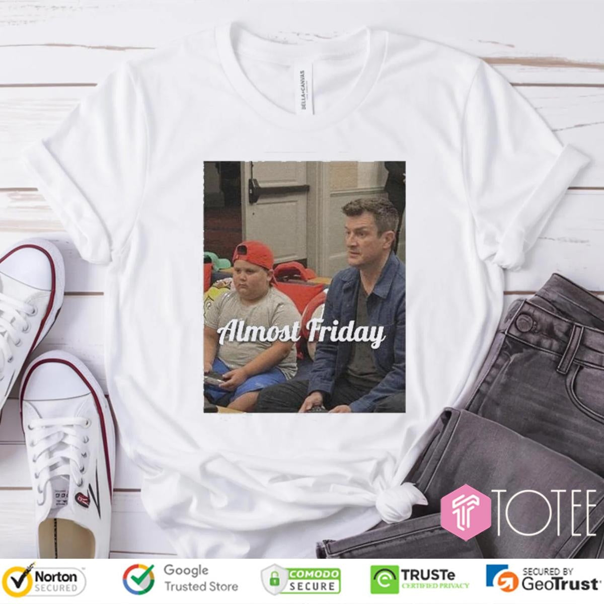 The Rizzler Video Game Almost Friday T-shirt