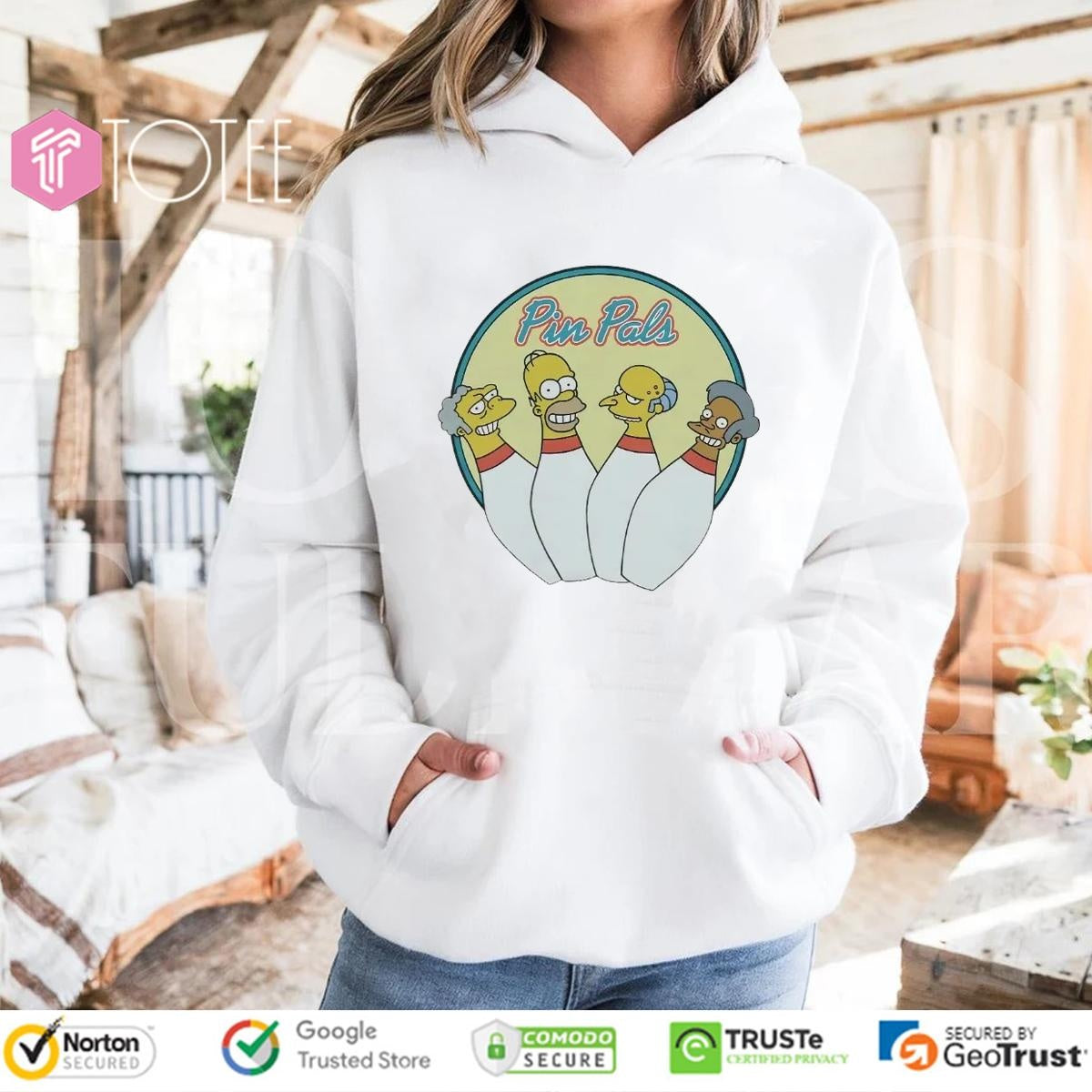 The Simpsons Pin Pals Bowling T-shirt