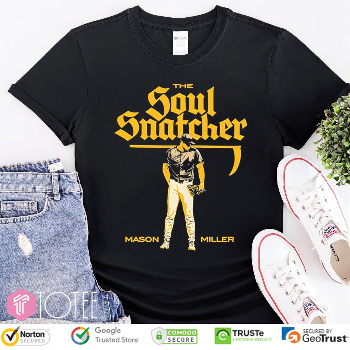 The Soul Snatcher Mason Miller San Diego Padres Baseball T-shirt