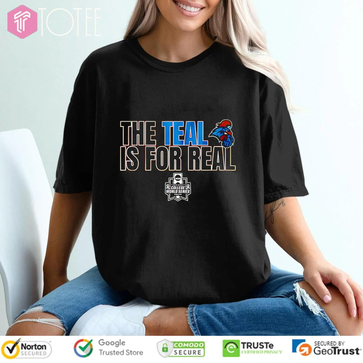 The Teal Is For Real Coastal Carolina Baseball T-shirt