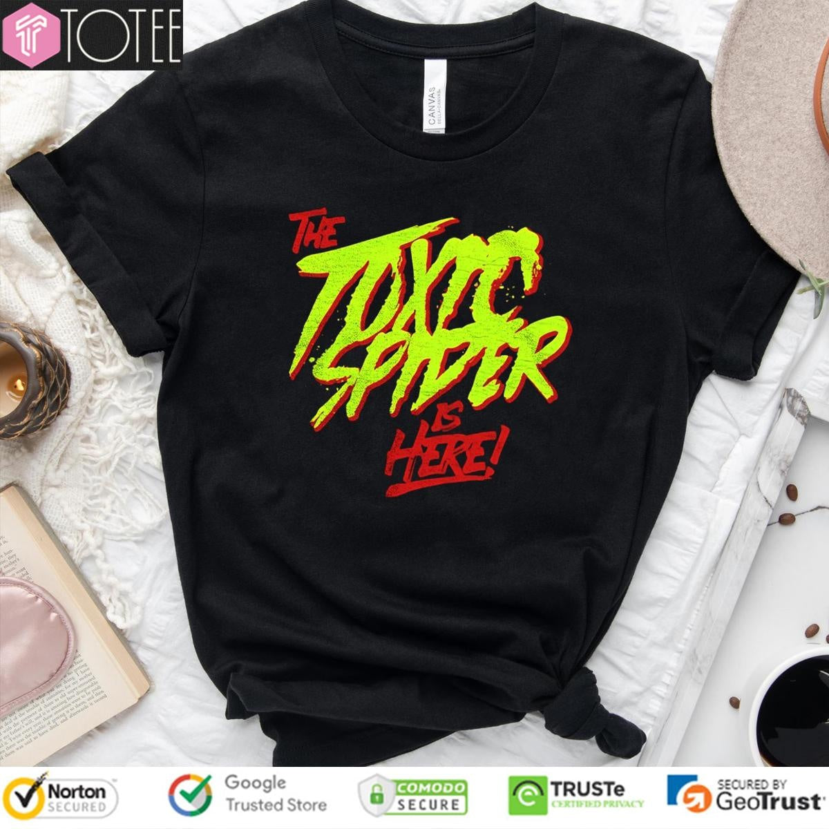 The Thekla Toxic Spider Is Here Heavyweight Aew T-shirt