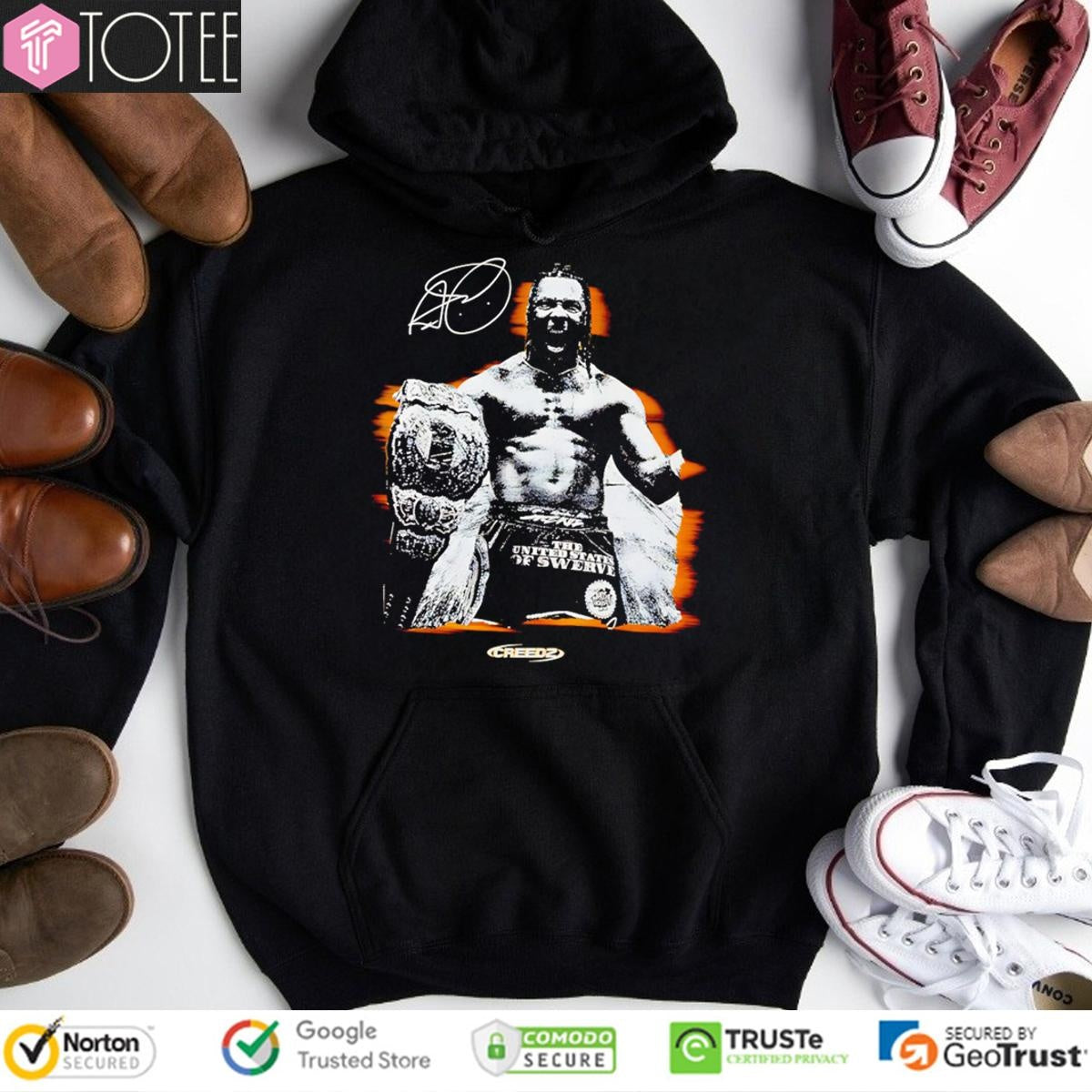 The United State Of Swerve Strickland Signature T-shirt