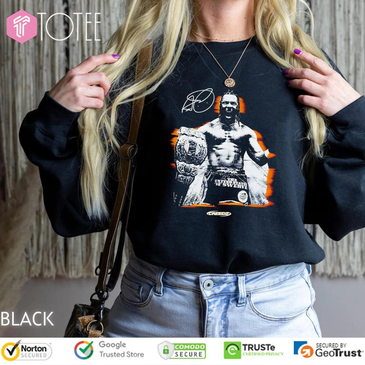 The United State Of Swerve Strickland Signature T-shirt