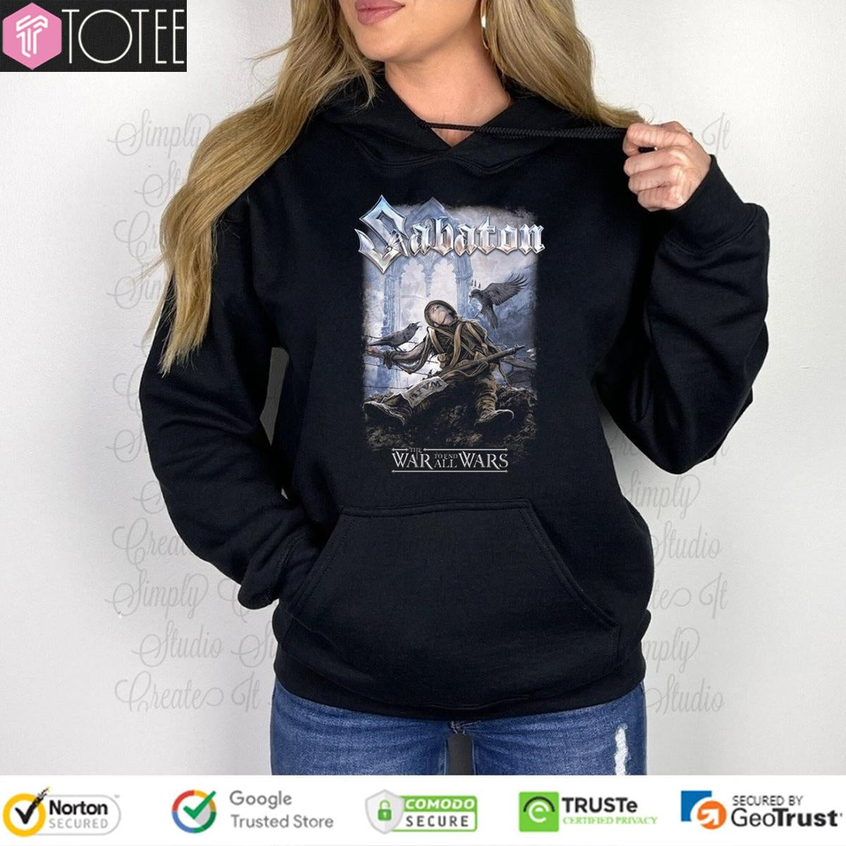 The War To End All Wars Sabaton Band T-shirt