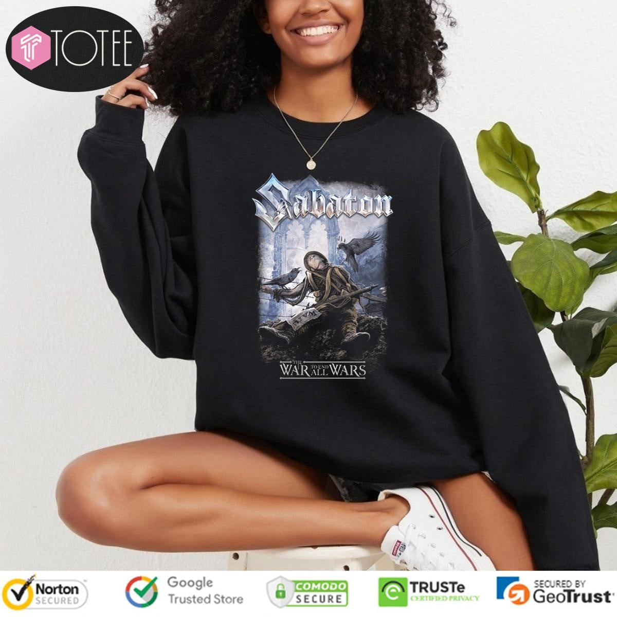 The War To End All Wars Sabaton Band T-shirt