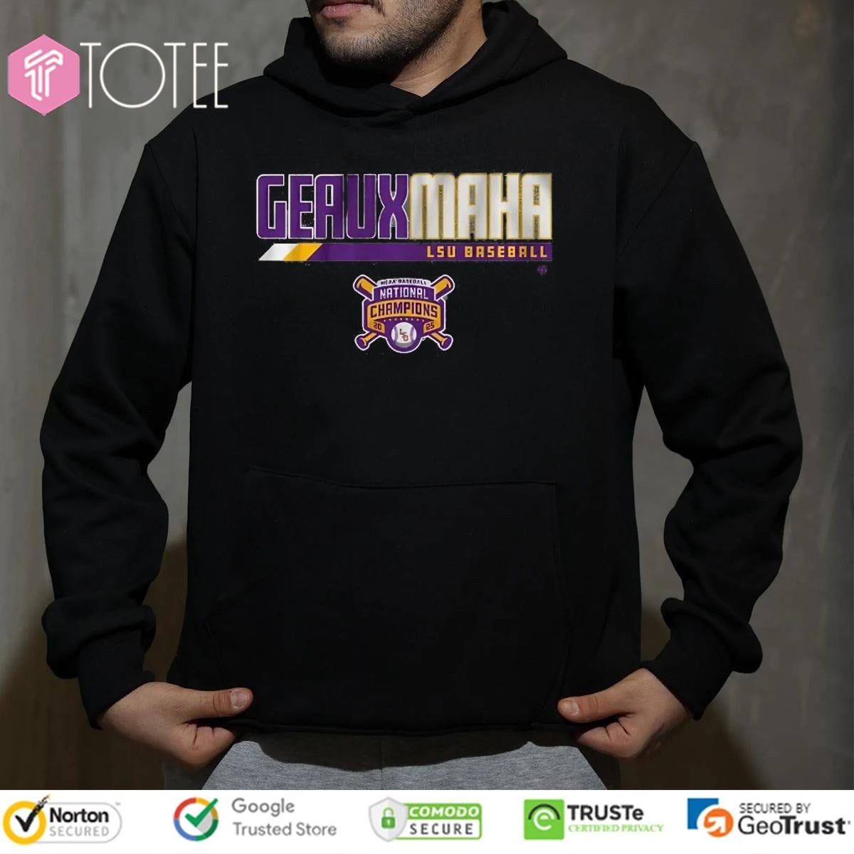 LSU Tigers Baseball Geauxmaha 2025 National Champions T-shirt