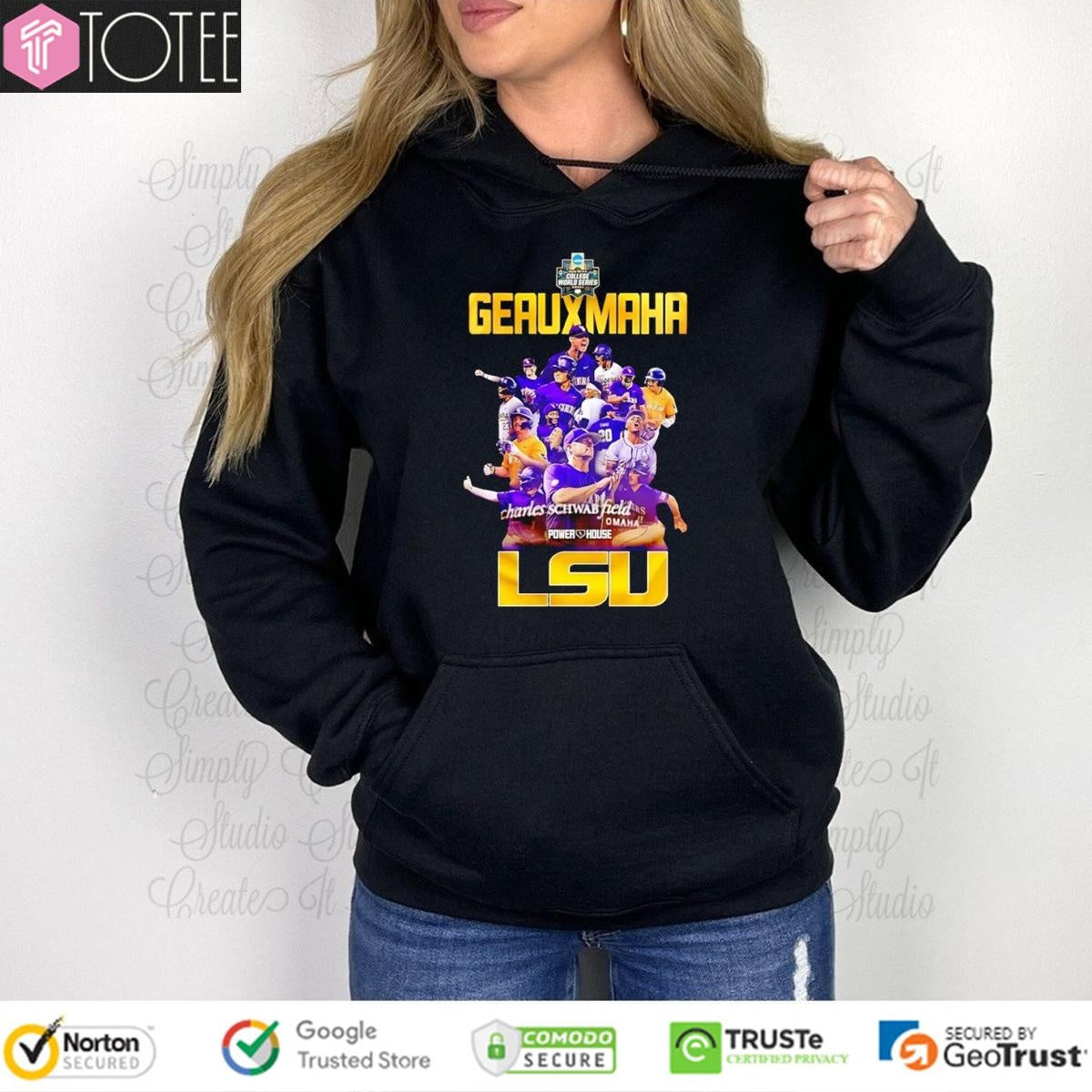 LSU Tigers Baseball Geauxmaha 2025 Super Regional Champions T-shirt