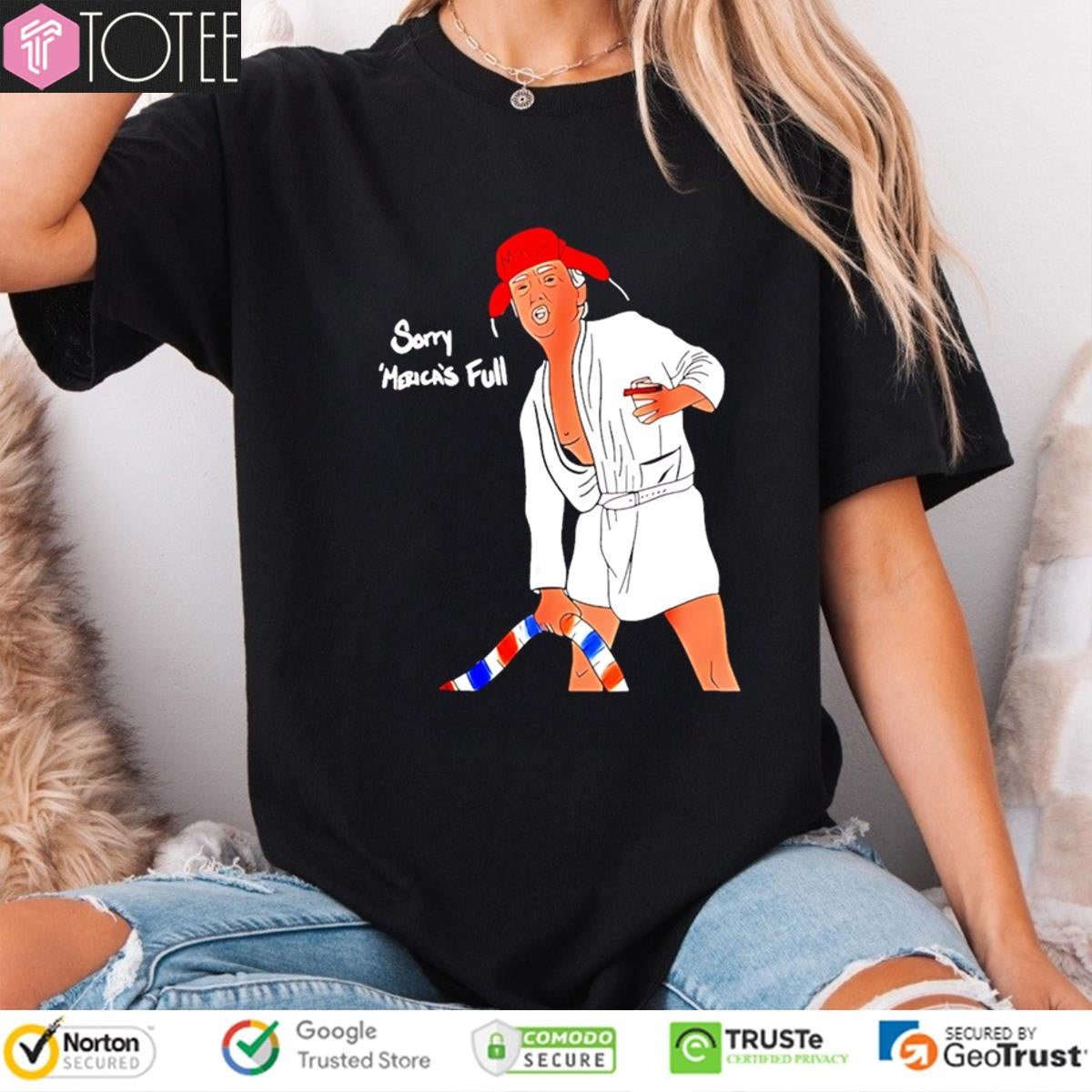 Trump Sorry America Full Ver National Lampoons Christmas Vacation T-shirt