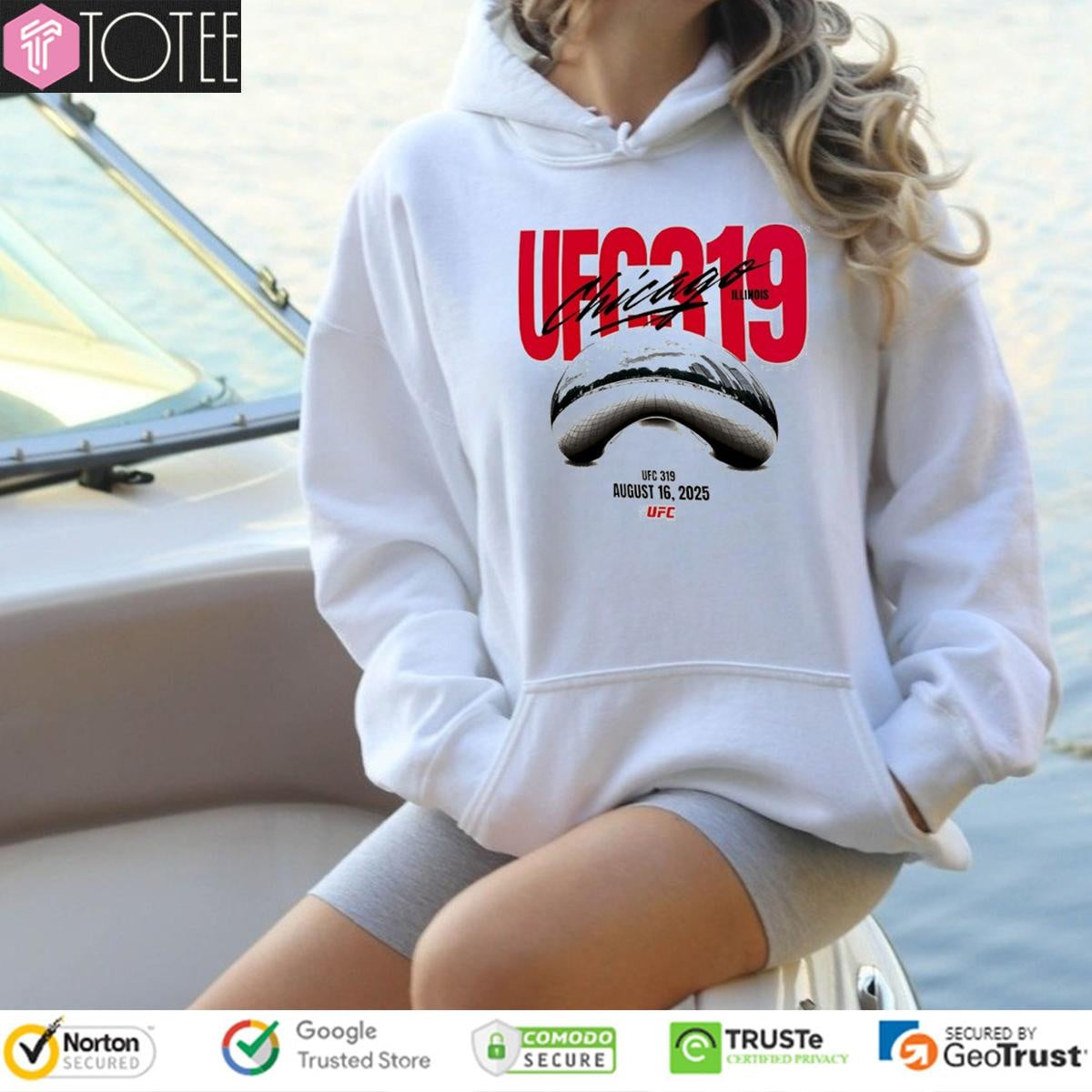 Ufc 319 Chicago Illinois 2025 T-shirt