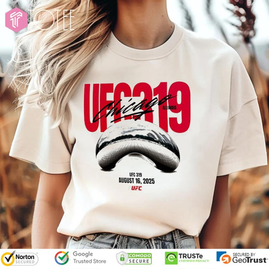 Ufc 319 Chicago Illinois 2025 T-shirt