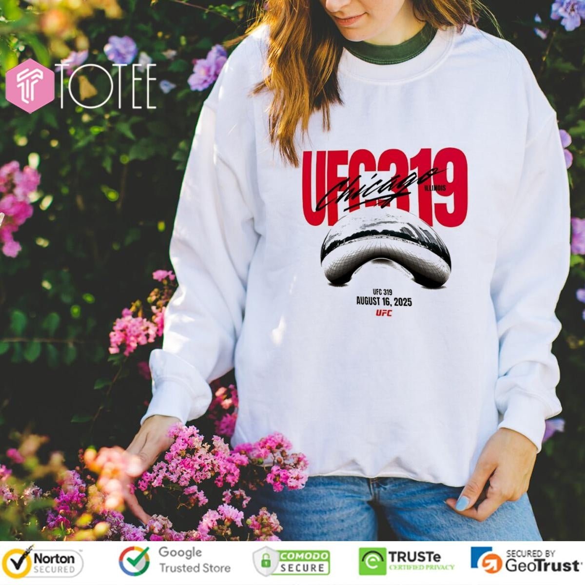 Ufc 319 Chicago Illinois 2025 T-shirt