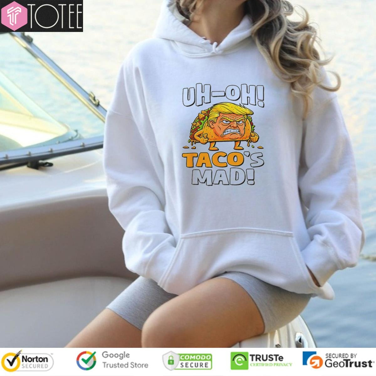 Uh-Oh Tacos Mad Donald Trump T-shirt