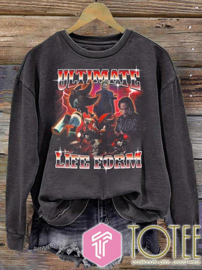 Ultimate Life Form Shadow The Hedgehog Sonic John Wick Bootleg T-shirt