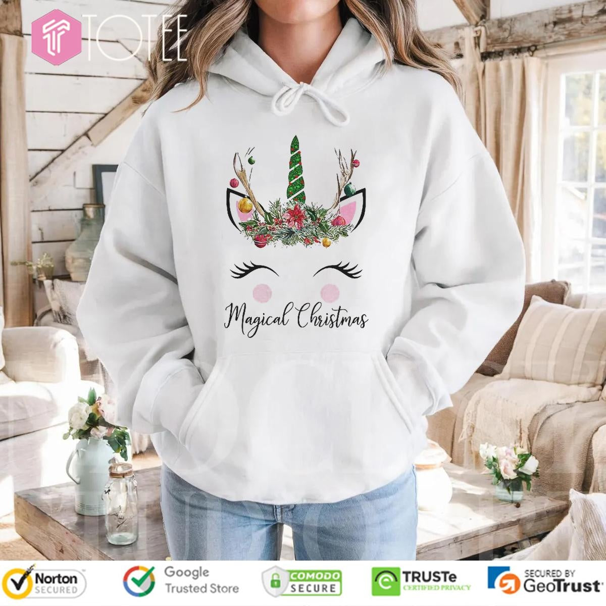 Unicorn Magical Christmas T-shirt