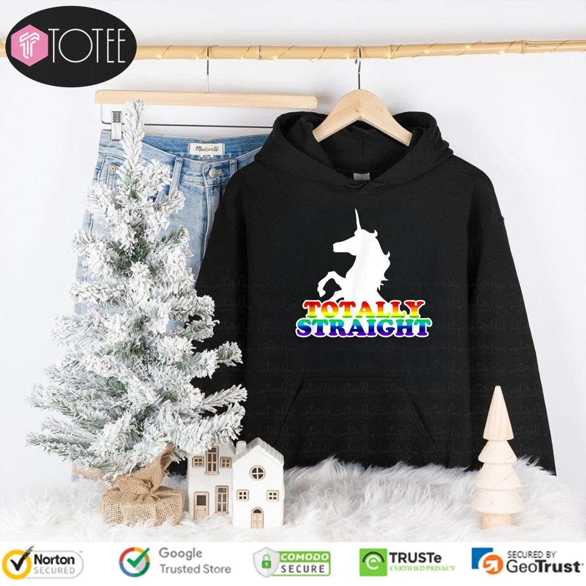 Unicorn Totally Straight Lgbt Pride T-shirt