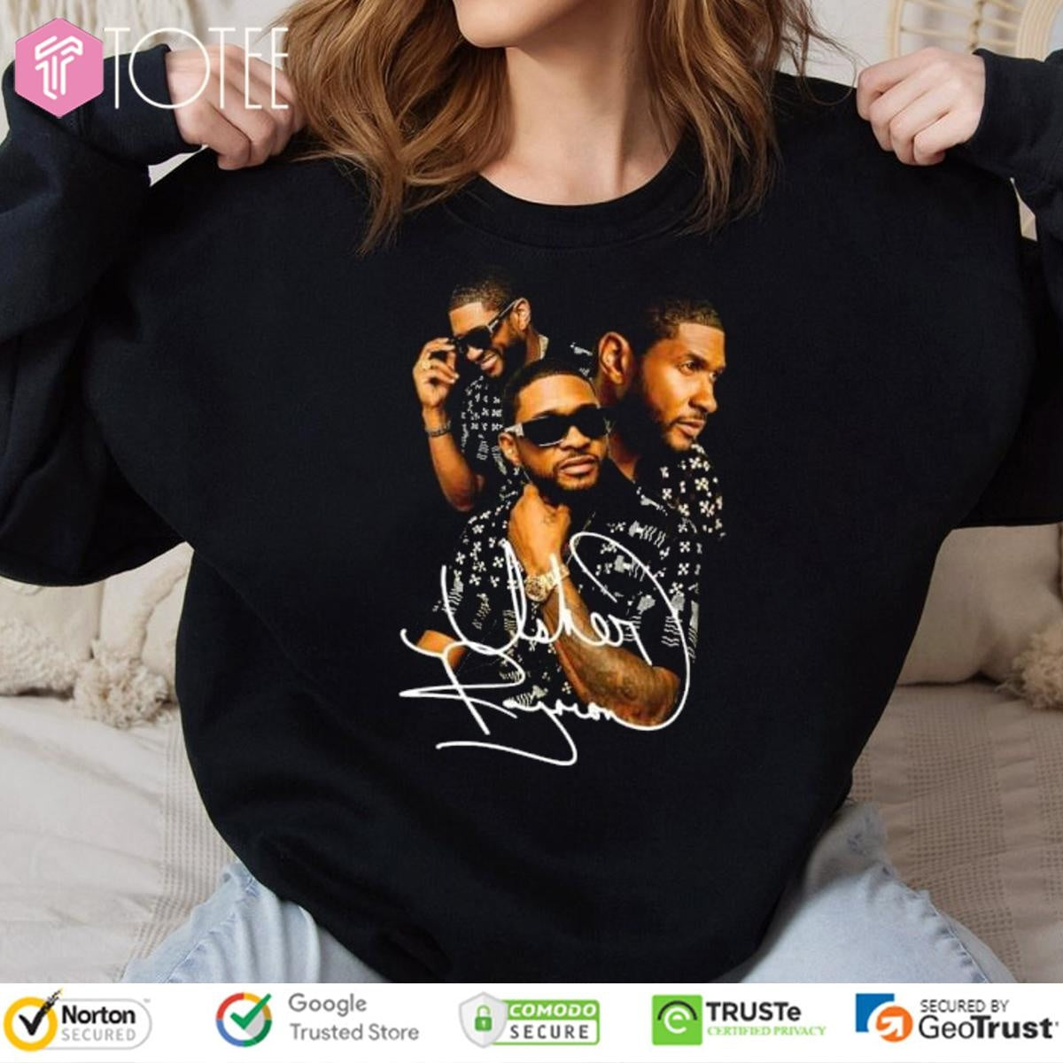 Usher Past Present Future Signature T-shirt
