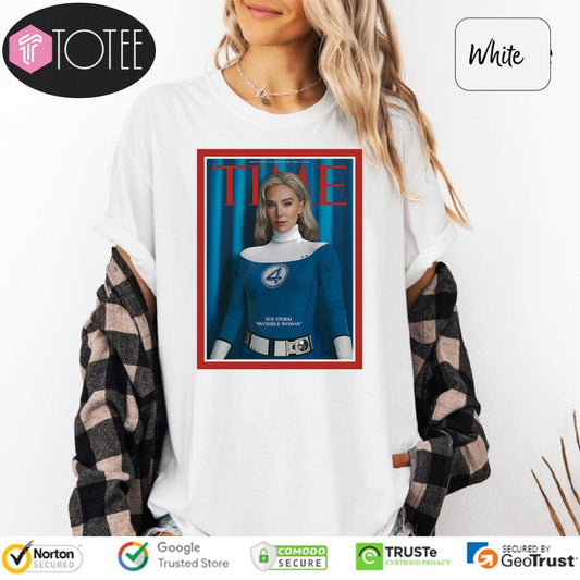 Vanessa Kirby Sue Storm Invisible Woman Time Magazine T-shirt