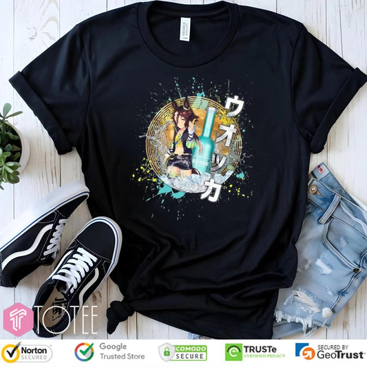 Vodka Uma Musume Pretty Derby Belvedere Vodka Anime T-shirt