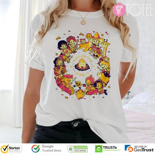 Wholesome Direct 2025 Campfire T-shirt