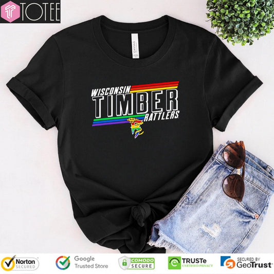 Wisconsin Timber Rattlers Baseball Pride Night Lgbt T-shirt