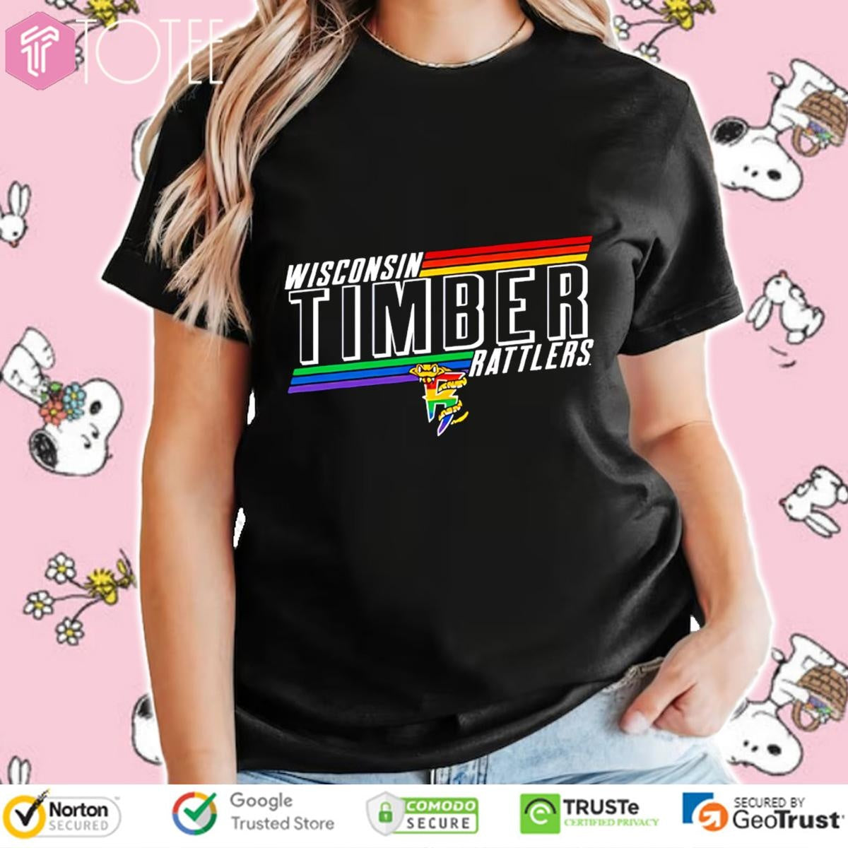 Wisconsin Timber Rattlers Baseball Pride Night Lgbt T-shirt