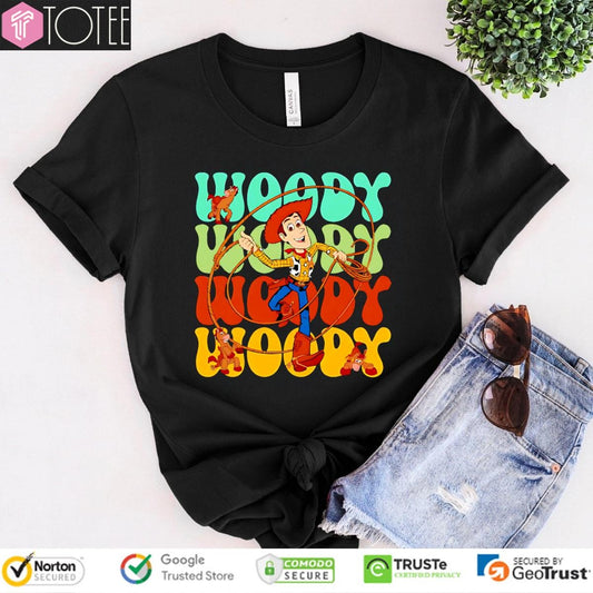 Woody Disney Cartoon Cute Vintage T-shirt